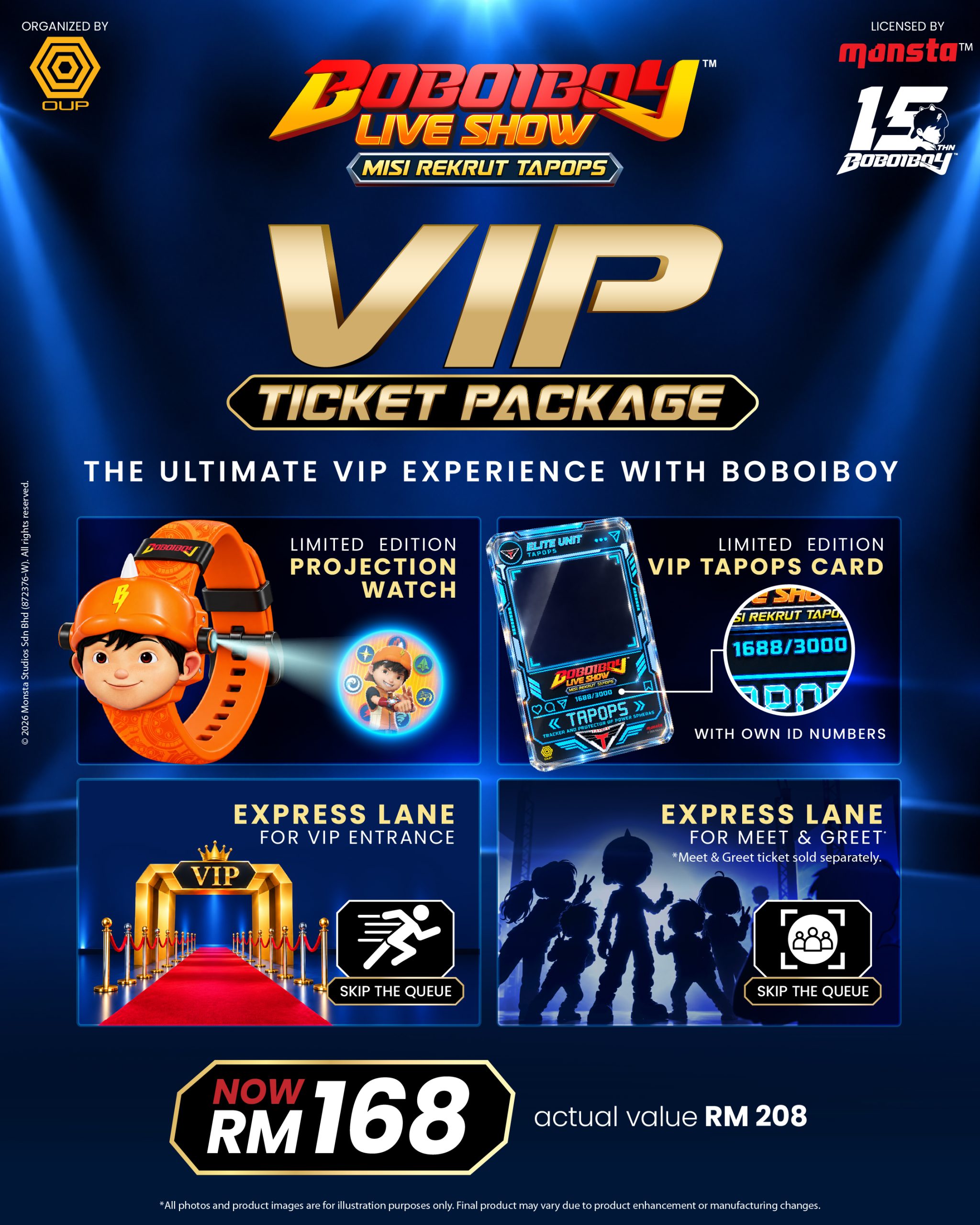 VIP Ticket Package